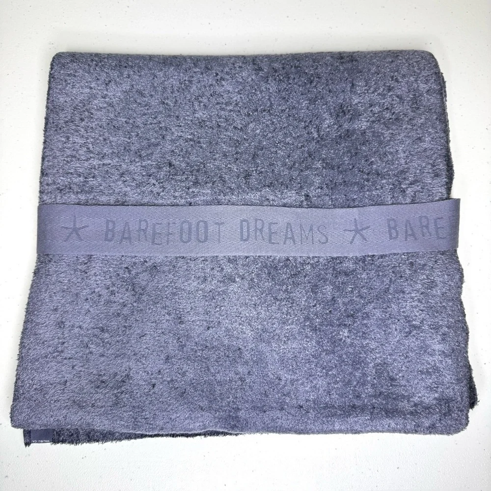 Barefoot Dreams CozyChic Lite Confetti Deep Sea Blue/Indigo Scarf OS